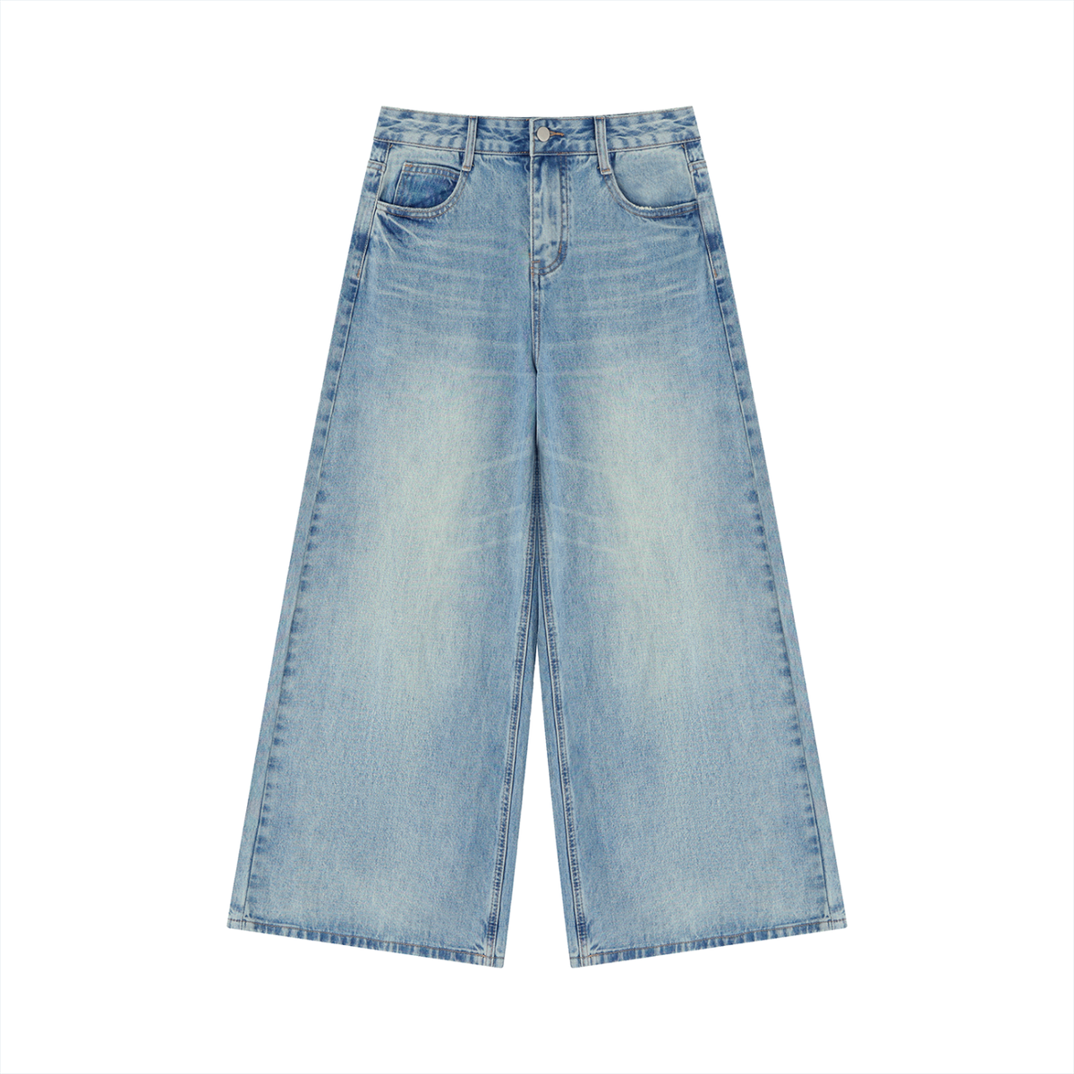 Women’s Vintage Wash Wide Leg Jeanss