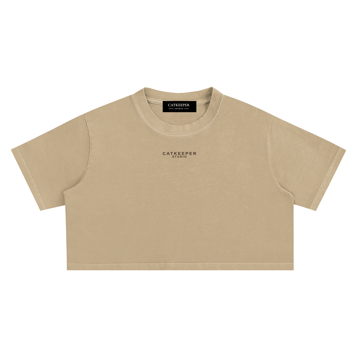 Snow Washed Crop Top
