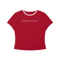 Women’s Color Block Crop T-Shirt