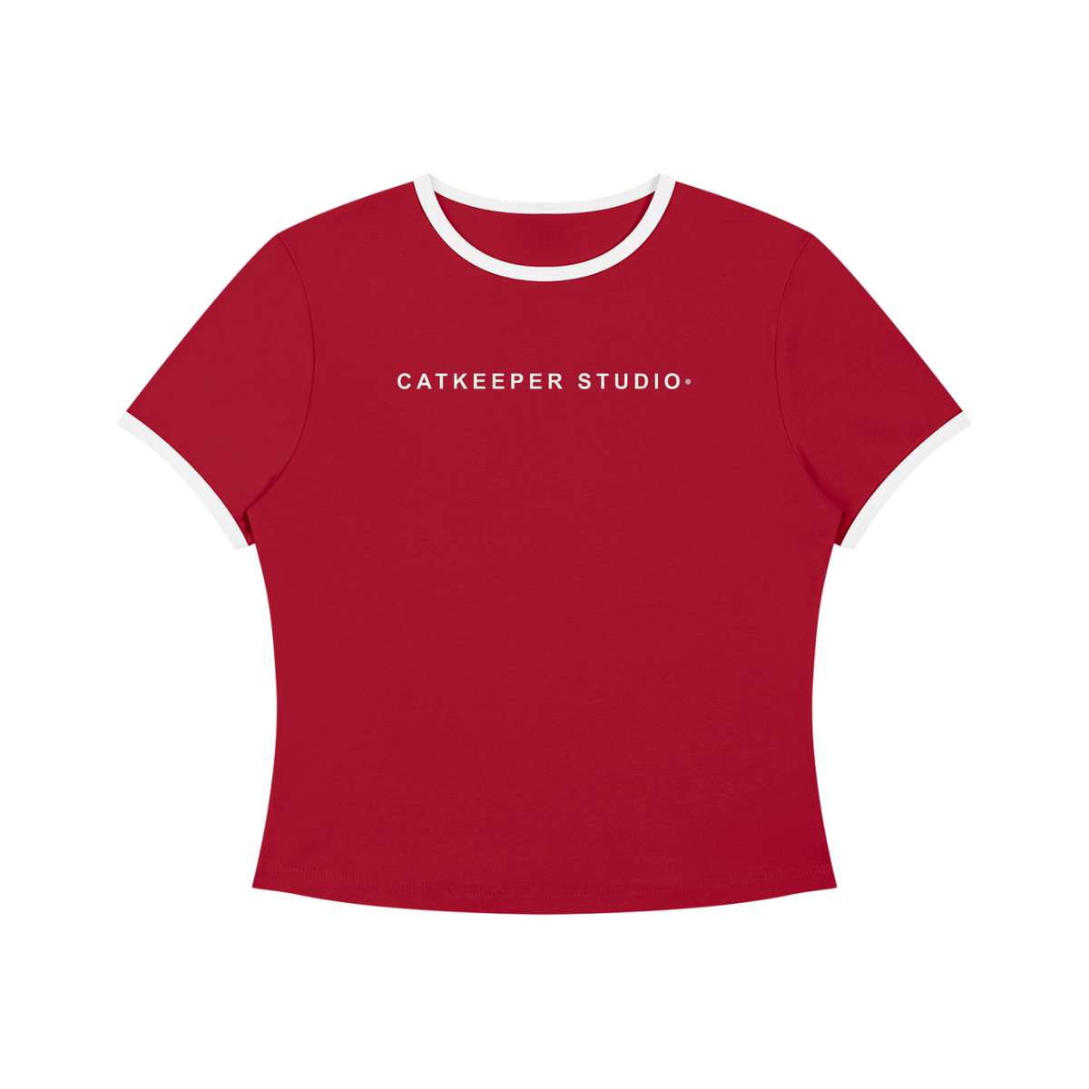 Women’s Color Block Crop T-Shirt