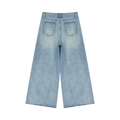 Women’s Vintage Wash Wide Leg Jeanss