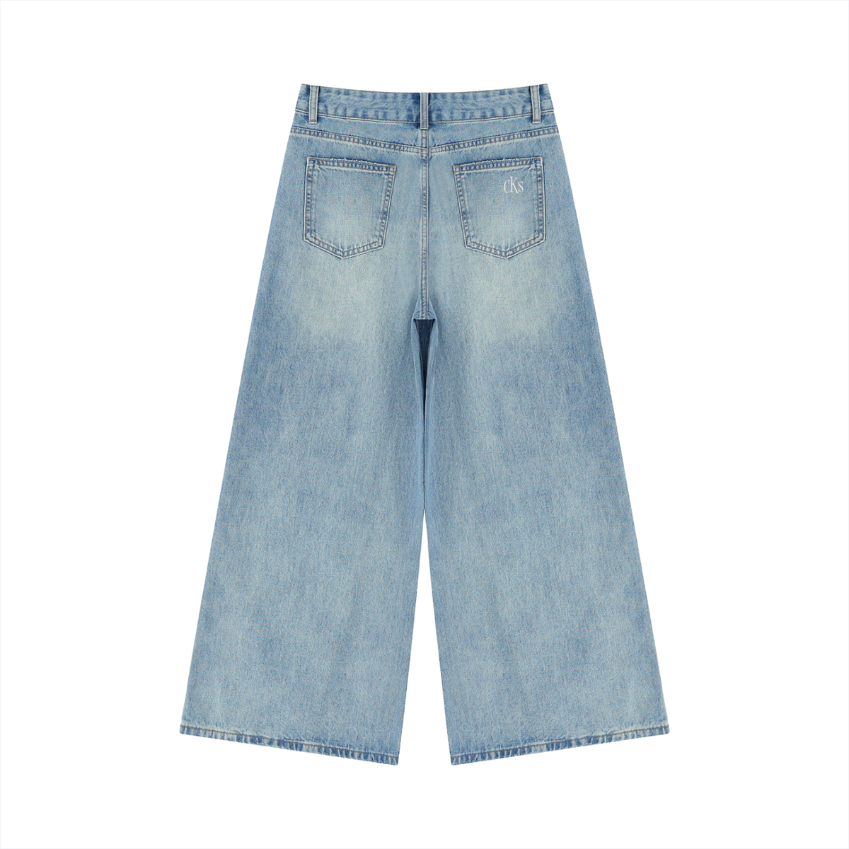 Women’s Vintage Wash Wide Leg Jeanss